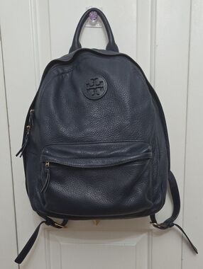 Tory Burch | Bags | Tory Burch Navy And Blue Backpack | Poshmark display picture 3